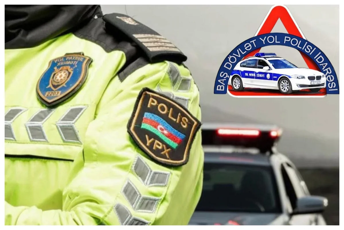 Yol polisi əlverişsiz hava şəraitində yollardakı vəziyyətlə bağlı sürücülərə müraciət edib