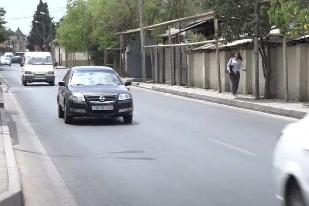 Sabunçu sakinlərinin kabusuna çevrilən yol - VİDEO