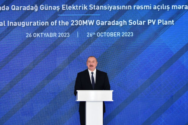 İlham Əliyev: “Azərbaycana ümumi investisiyalar 300 milyard ABŞ dollarından çox olub”