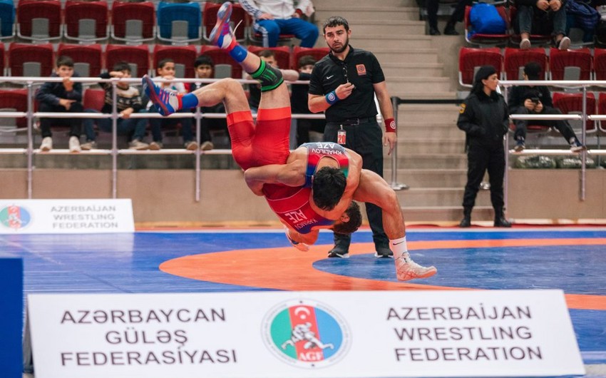Güləş üzrə Azərbaycan çempionatına yekun vurulub - FOTO