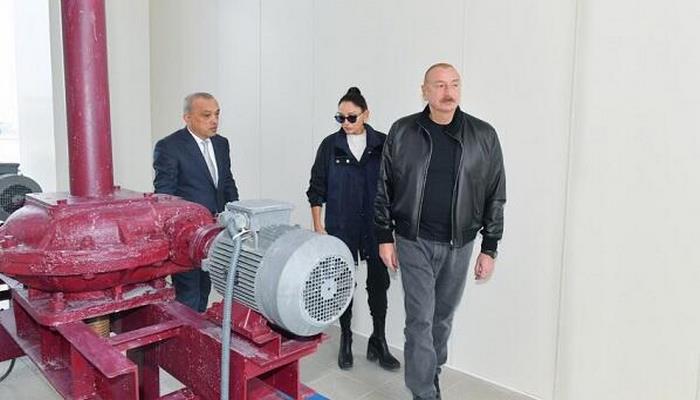 Xaçınçay su anbarı istifadəyə verildi