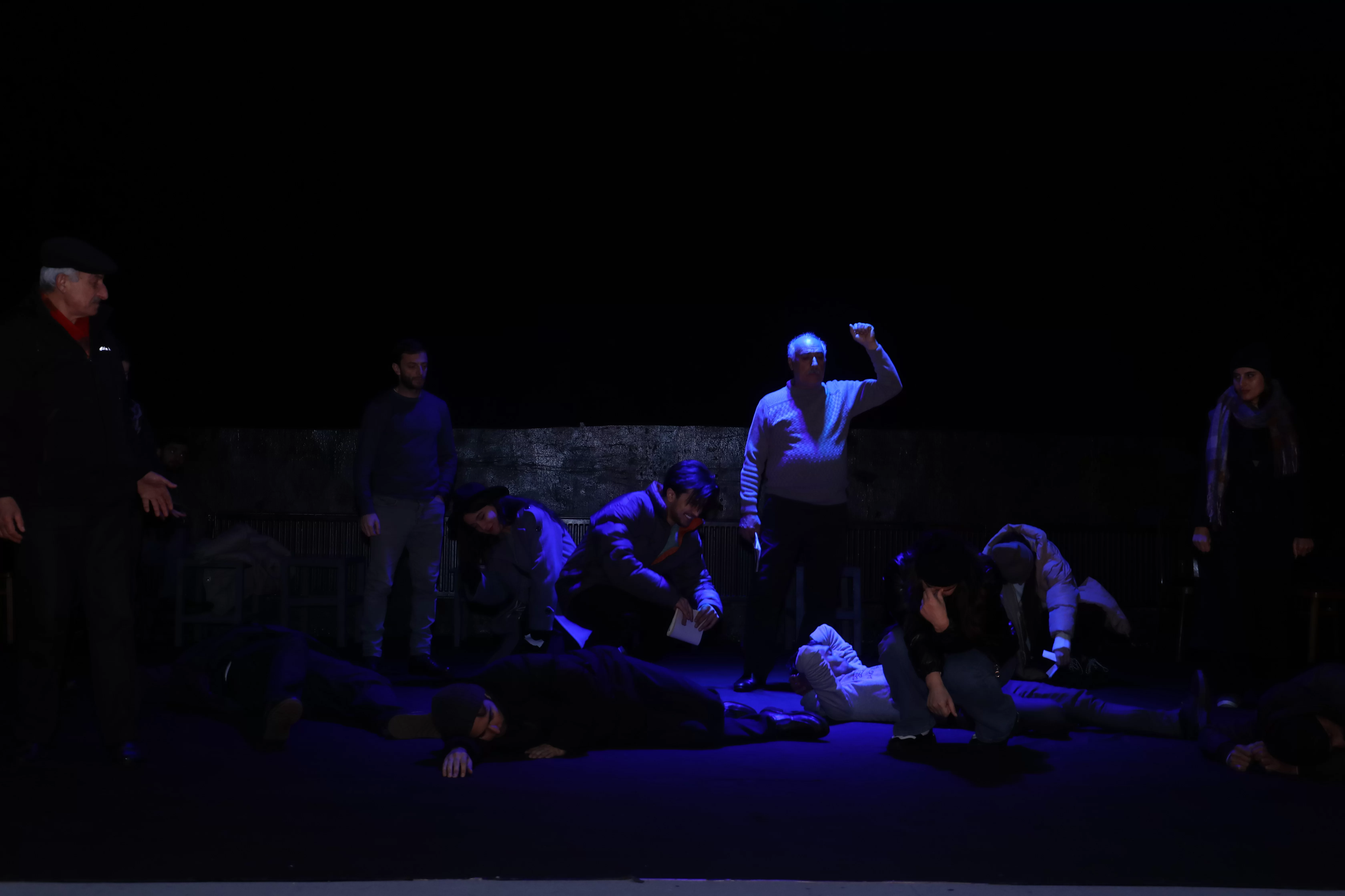 Lənkəran Dövlət Dram Teatrında 20 Yanvar faciəsinə həsr edilmiş ədəbi-bədii kompozisiyanın məşqləri davam etdirilir.