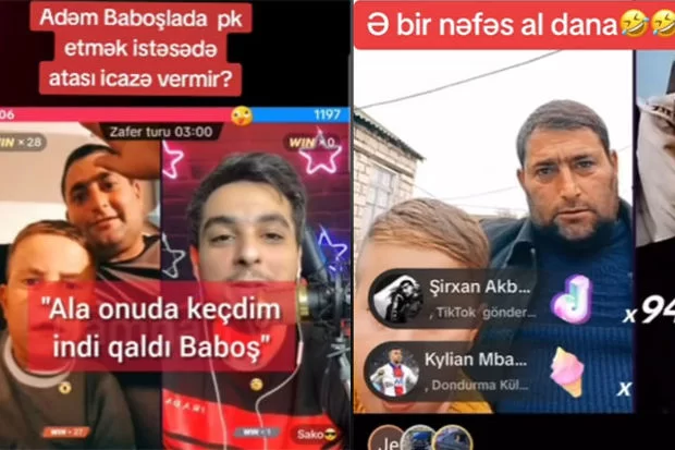 “TikTok”da məşhurlaşan Adəm Mirzəyevin atası CƏZALANDIRILDI - VİDEO