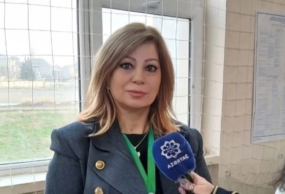 Məntəqə sədri: Seçicilərin şəffaf və demokratik şəraitdə səs verməsi üçün bütün şərait yaradılıb