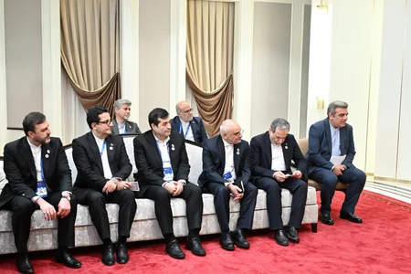 Bişkekdə Azərbaycan və İran prezidentlərinin görüşü olub - FOTO