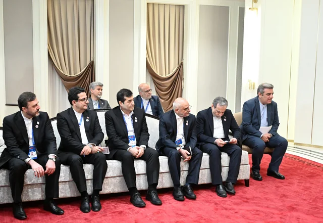 Bişkekdə Azərbaycan və İran prezidentlərinin görüşü olub - FOTO