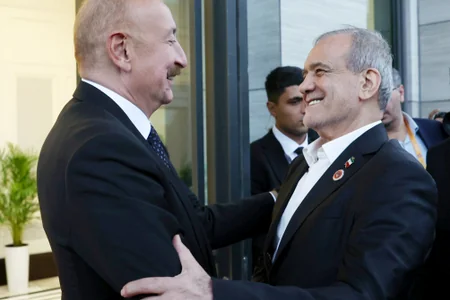 Bişkekdə Azərbaycan və İran prezidentlərinin görüşü olub - FOTO