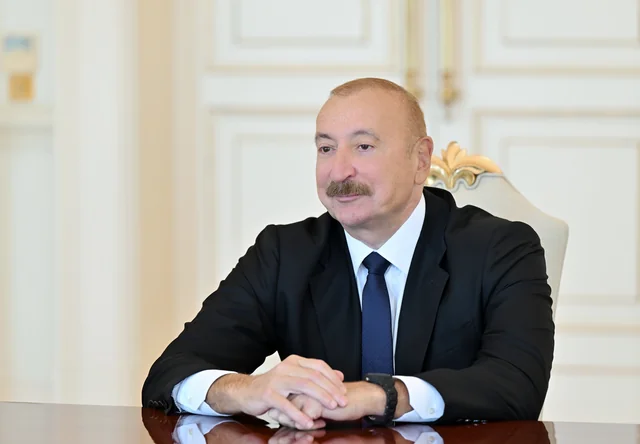 İlham Əliyev ATƏT Parlament Assambleyasının prezidentini qəbul edib - FOTO