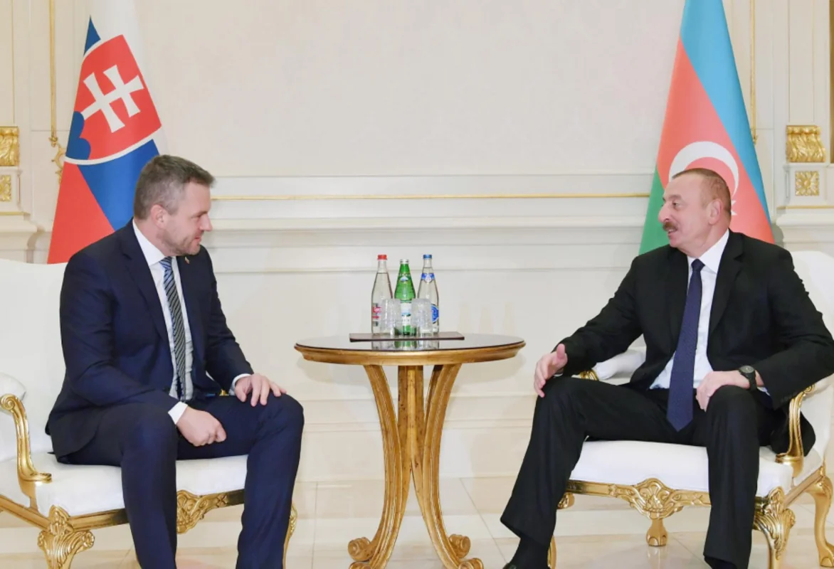 Prezident azad edilmiş ərazilərimizin bərpasında Slovakiyanın iştirakını yüksək qiymətləndirib