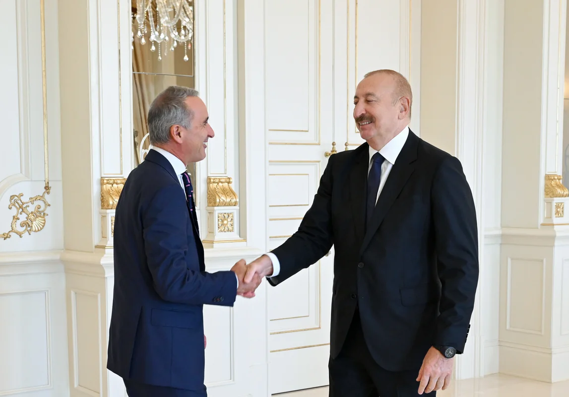 İlham Əliyev ATƏT Parlament Assambleyasının prezidentini qəbul edib - FOTO