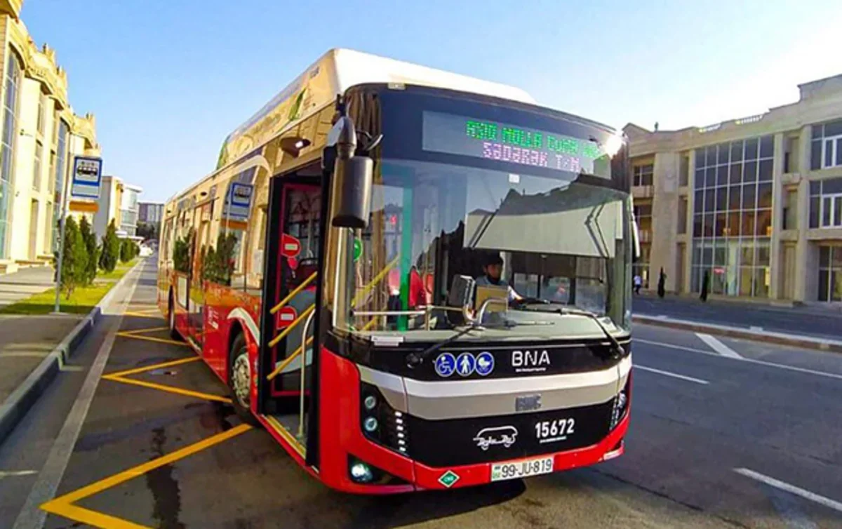 Bakıda yeddi avtobus marşrutunun hərəkət sxemi dəyişdirildi