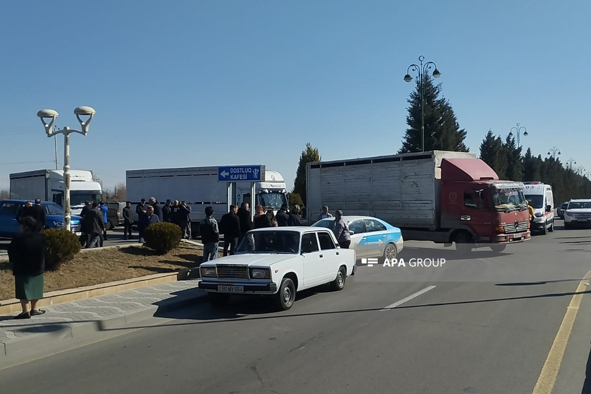 Ağdərəyə növbəti köç karvanı yola salınıb - FOTO