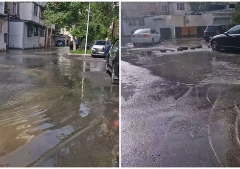 ADSEA: Yasamalda içməli su xəttində qəza baş verib, təmir işləri aparılır