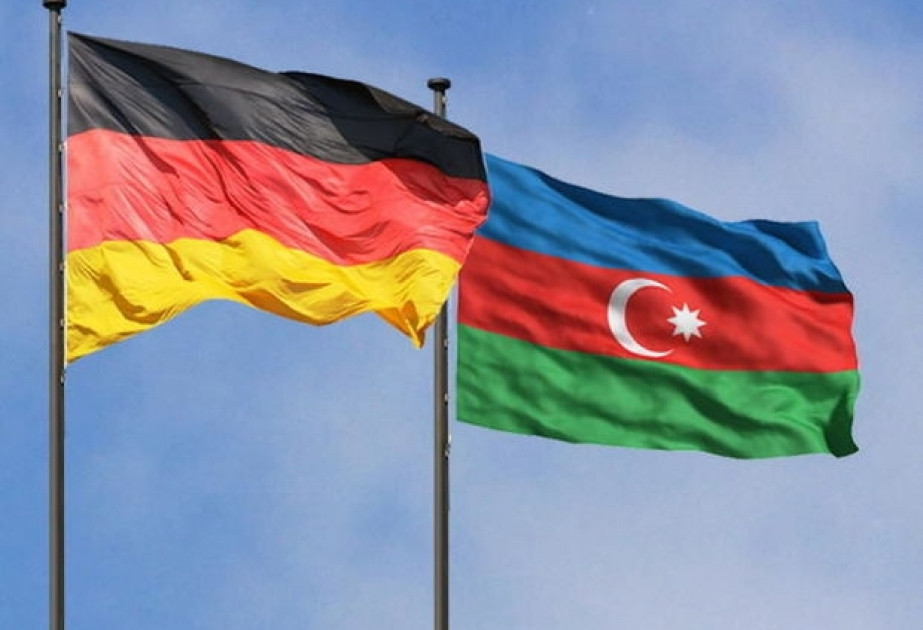 Almaniya Prezidentinin rəsmi qarşılanma mərasimi olub