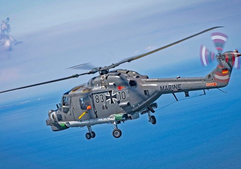 Almaniyanın şərqində hərbi helikopter qəzaya uğrayıb