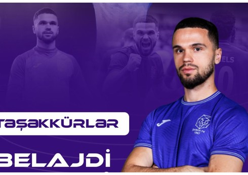 "Şamaxı" hücumçusu ilə yolları ayırıb