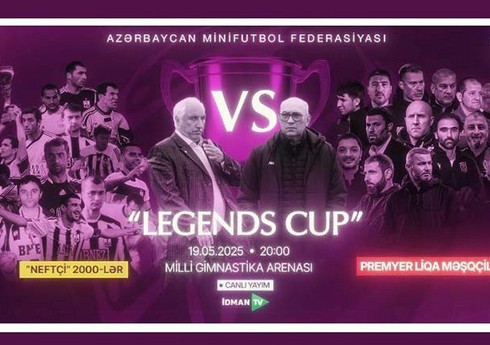 Azərbaycan futbolunun əfsanələri arasında oyun keçiriləcək