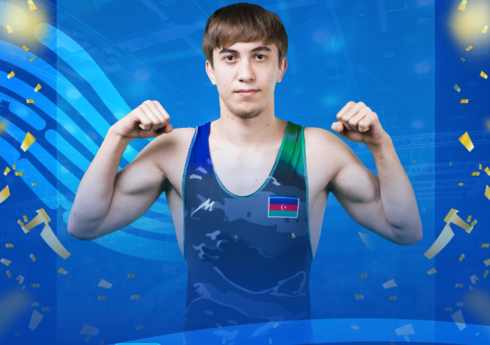 Azərbaycan güləşçisi dünya çempionatında qızıl medal qazanıb