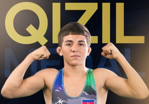 Azərbaycan güləşçisi dünya çempionu olub