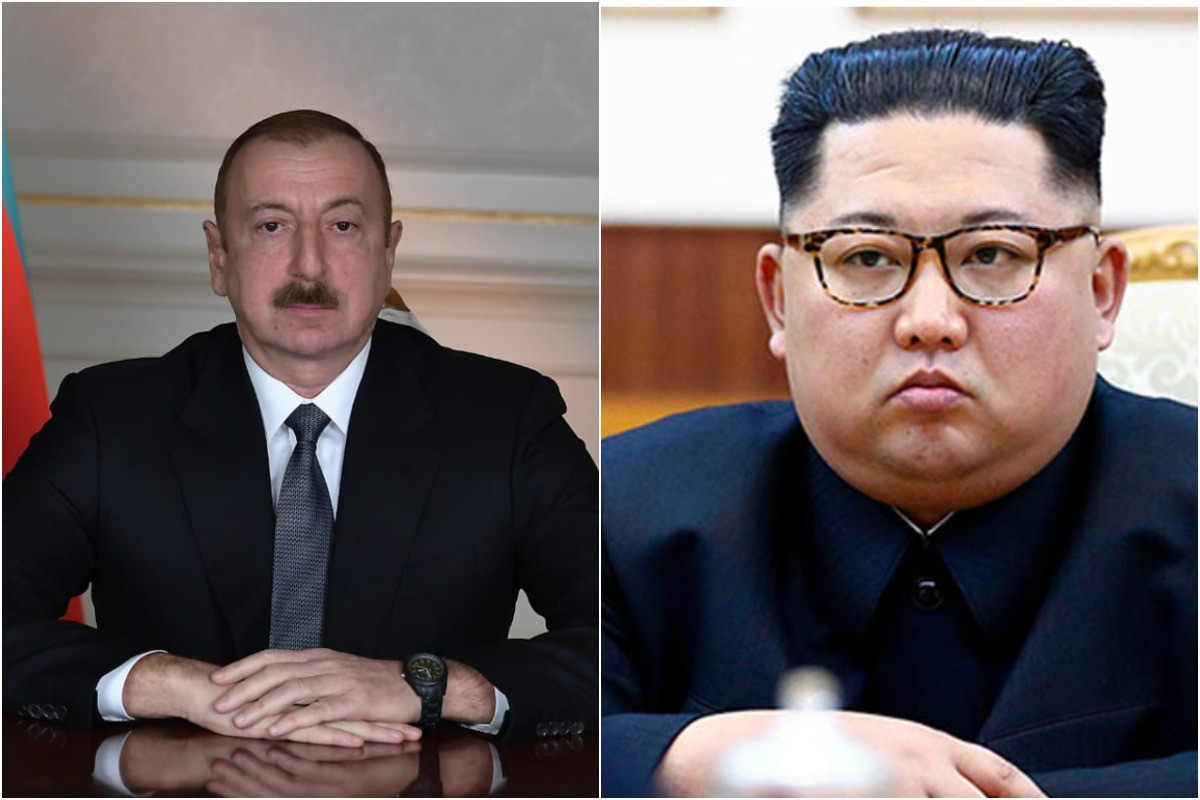 Azərbaycan Prezidenti Kim Çen Inı təbrik edib