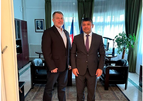 Azərbaycan və Çexiyanın Dəməşqdəki diplomatik nümayəndələri Suriyadakı vəziyyəti müzakirə ediblər