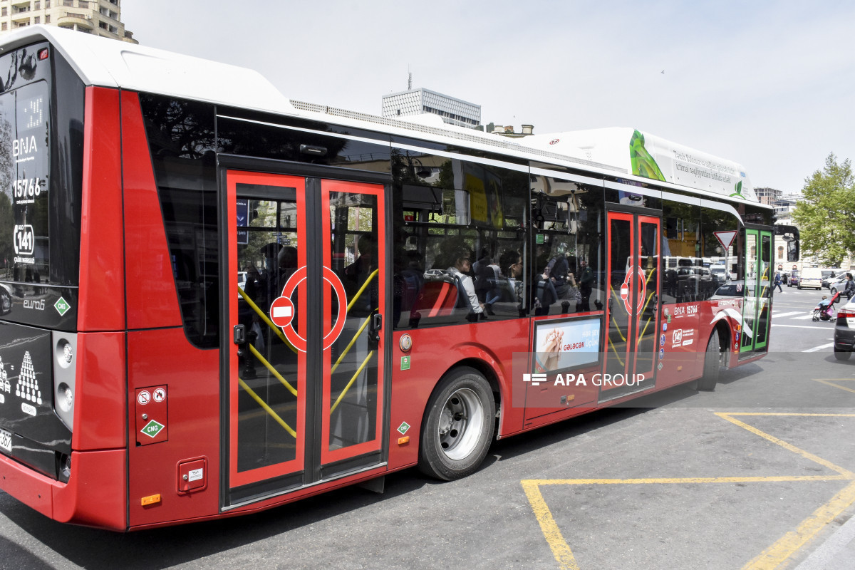 Bakıda 5 marşrut üzrə avtobusların hərəkət sxemi dəyişdirilir