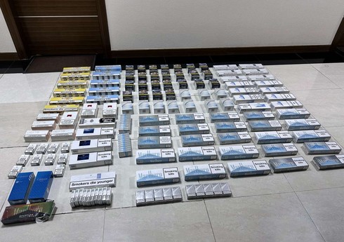 Bakıda aksizsiz xarici markalı siqaretlər aşkarlanıb