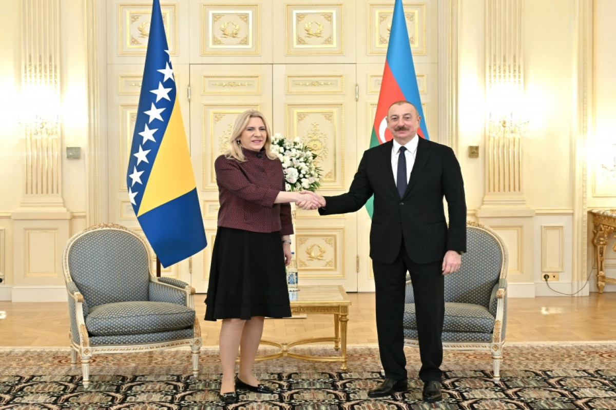 Bosniya və Herseqovinanın Rəyasət Heyətinin Sədri Jelka Tsviyanoviç Prezident İlham Əliyevi təbrik edib