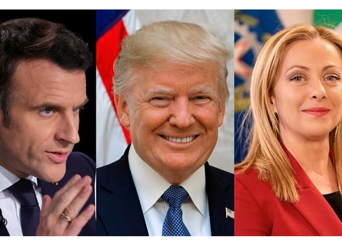 CNN: Tramp Makron və Meloni ilə telefonla danışıb