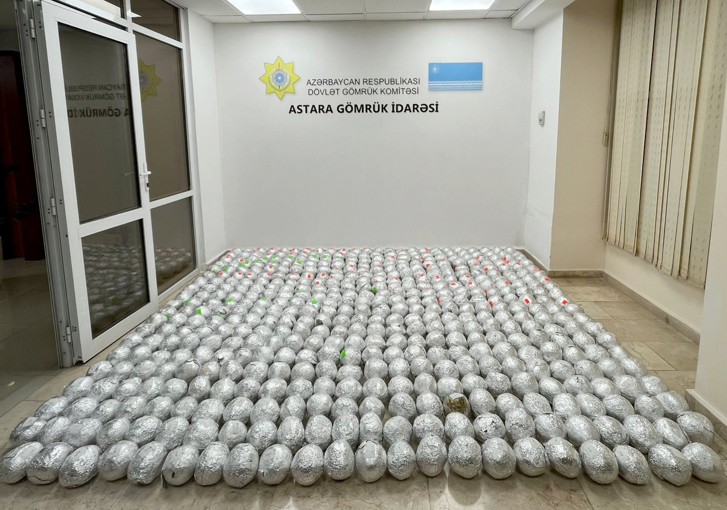 “Cənub-Astara” gömrük postunda 152 kq-dan artıq marixuana aşkar edilib