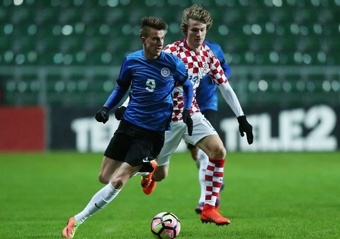 Estoniya yığmasının futbolçusu: "Azərbaycan millisi ilə oyunda qələbə qazanmaq istəyirik"