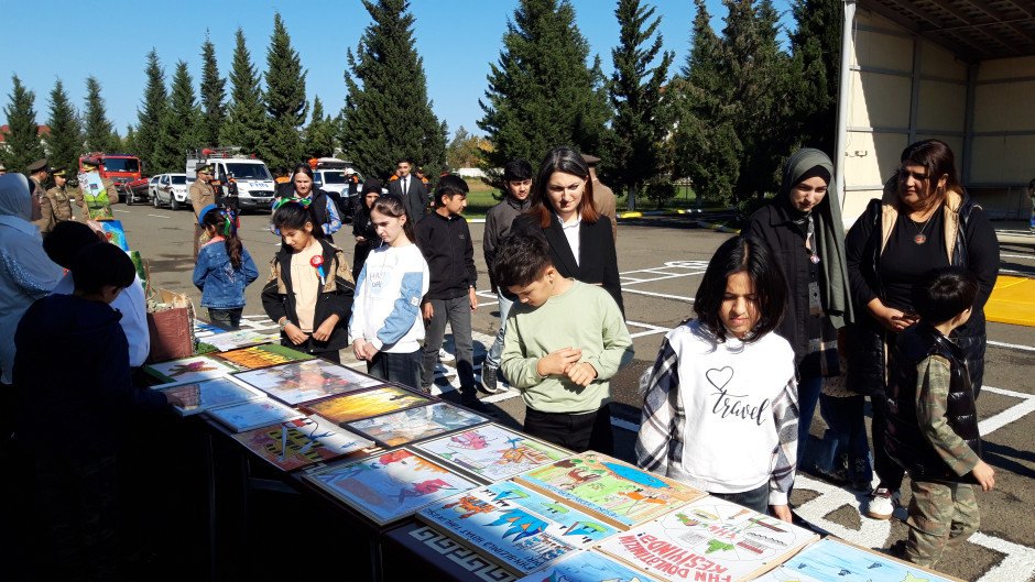 FHN-in Cənub Regional Mərkəzində şəhid övladları üçün Zəfər Gününə həsr olunmuş “açıq qapı” günü keçirilib - VİDEO