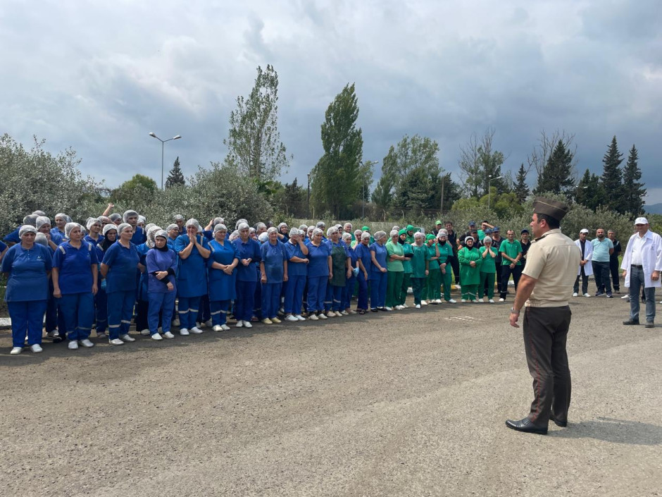 FHN-in Cənub Regional Mərkəzində mülki müdafiə məşqi keçirilib