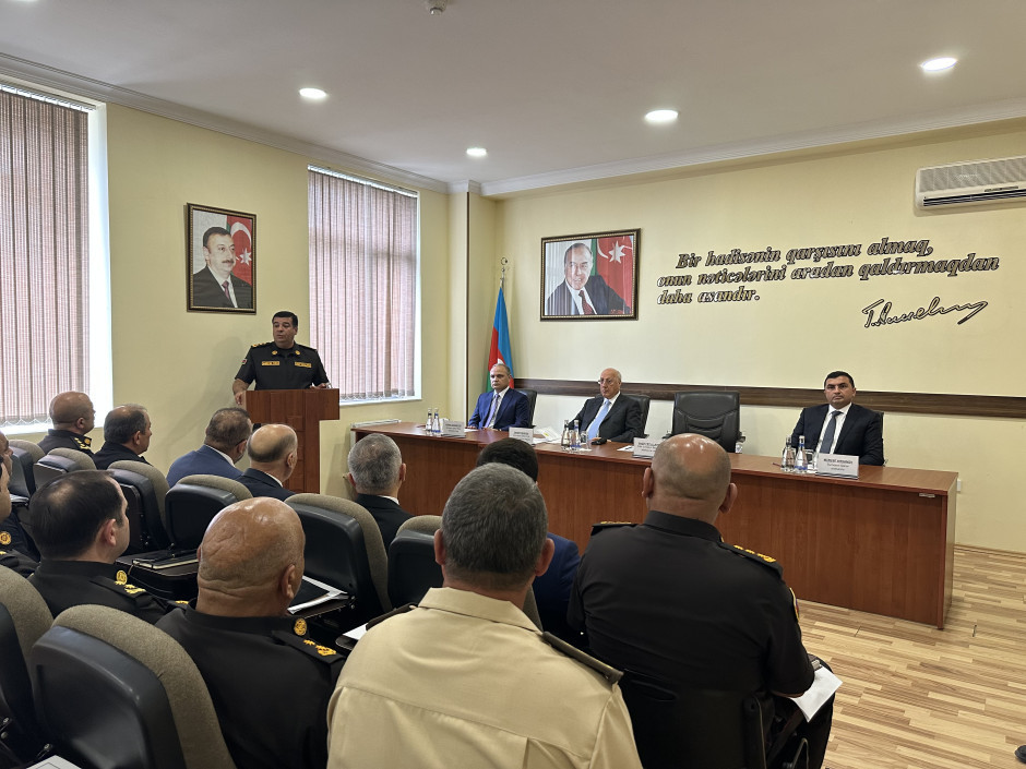 FHN-in Sumqayıt Regional Mərkəzində müşavirə keçirilib