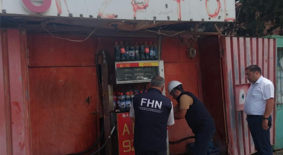 FHN Tovuzda yanacaqdoldurma məntəqələrinin istismarını dayandırıb - FOTO - VİDEO