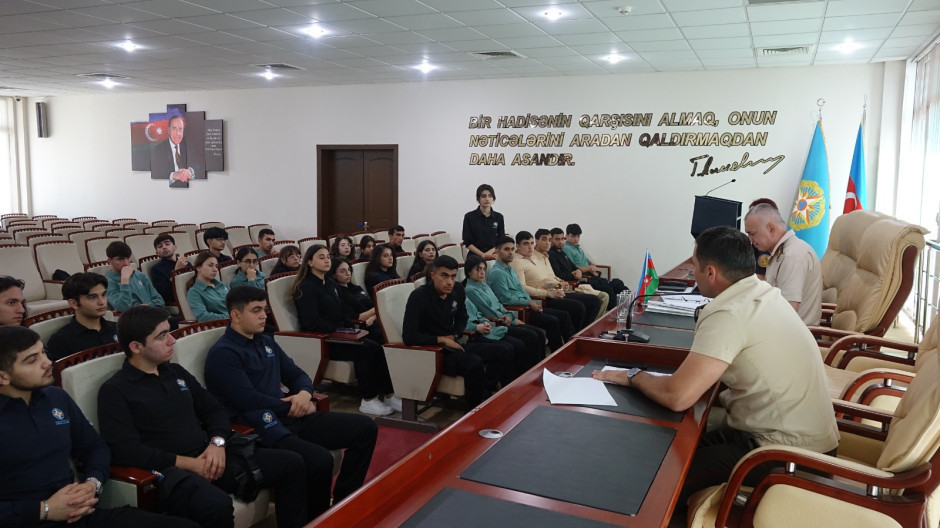“Fövqəladə hallar könüllüləri” proqramı üçün seçilənlər təlimlərə cəlb edilib