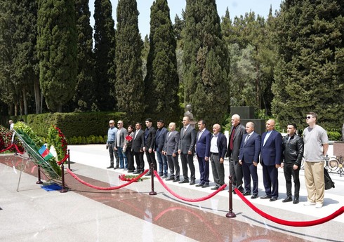 “Heydər Əliyev Kuboku-2024” beynəlxalq turnirinin qonaqları Ulu Öndərin xatirəsini yad ediblər