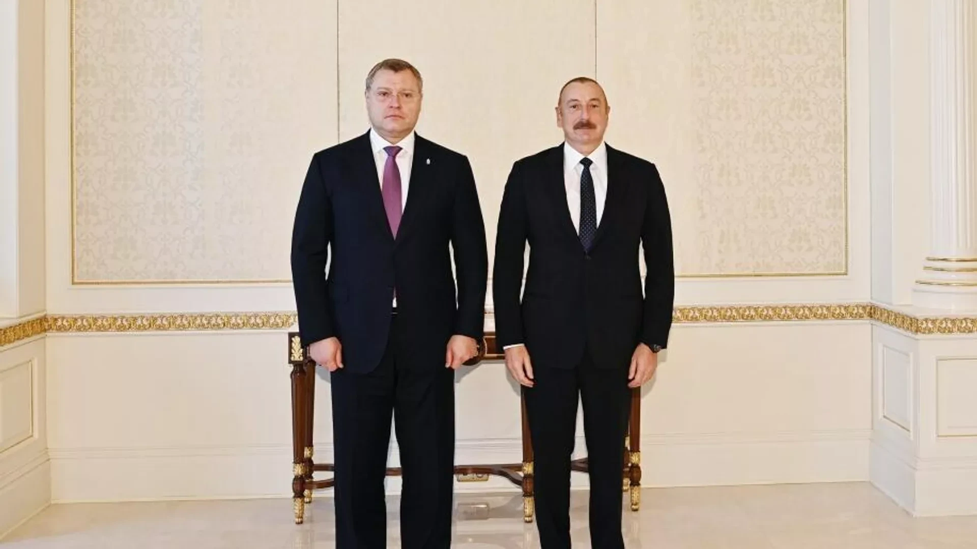 Həştərxan qubernatoru Prezident İlham Əliyevi təbrik edib