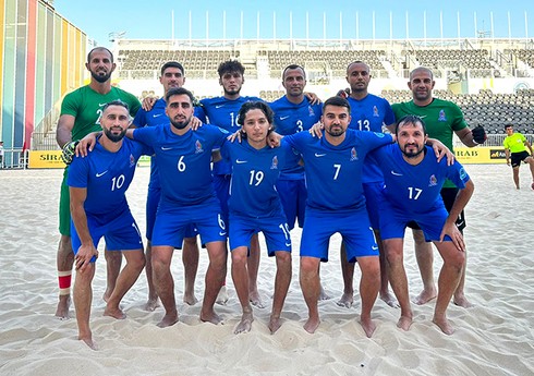 Çimərlik futbolu üzrə Azərbaycan millisi ikinci yoldaşlıq oyununda məğlub olub