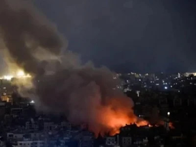 İran Hayfadakı neft emalı zavoduna zərbə endirib - VİDEO