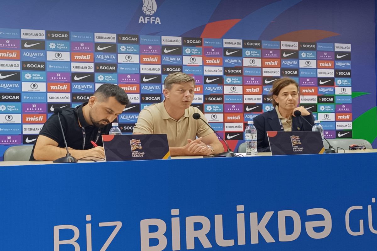 İsveç millisinin baş məşqçisi: "Belə oyun təklif edirsənsə, rəqibə fürsətlər də vermiş olursan"