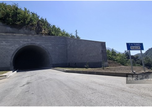 Kəlbəcərdə “T4” tunelinin inşası yekunlaşır