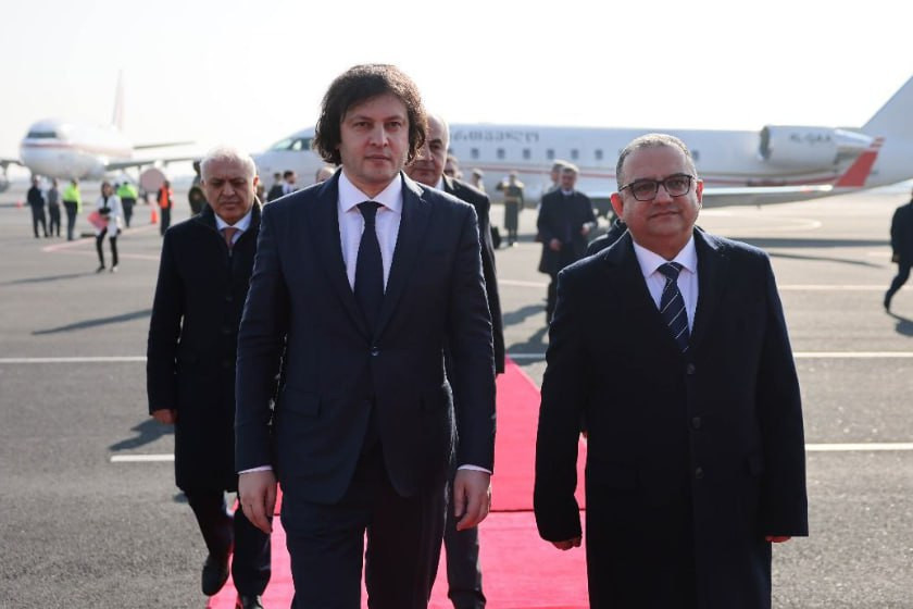 Kobaxidze Ermənistana səfər edib