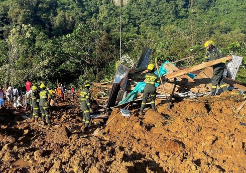 Kolumbiyada torpaq sürüşməsi nəticəsində 10 nəfər həlak olub