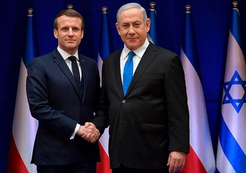 Makron və Netanyahu arasında telefon danışığı olub