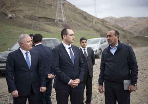 Məcnun Məmmədov Kəlbəcər və Ağdərədə təsərrüfatlara baş çəkib, fermerlərlə görüşüb