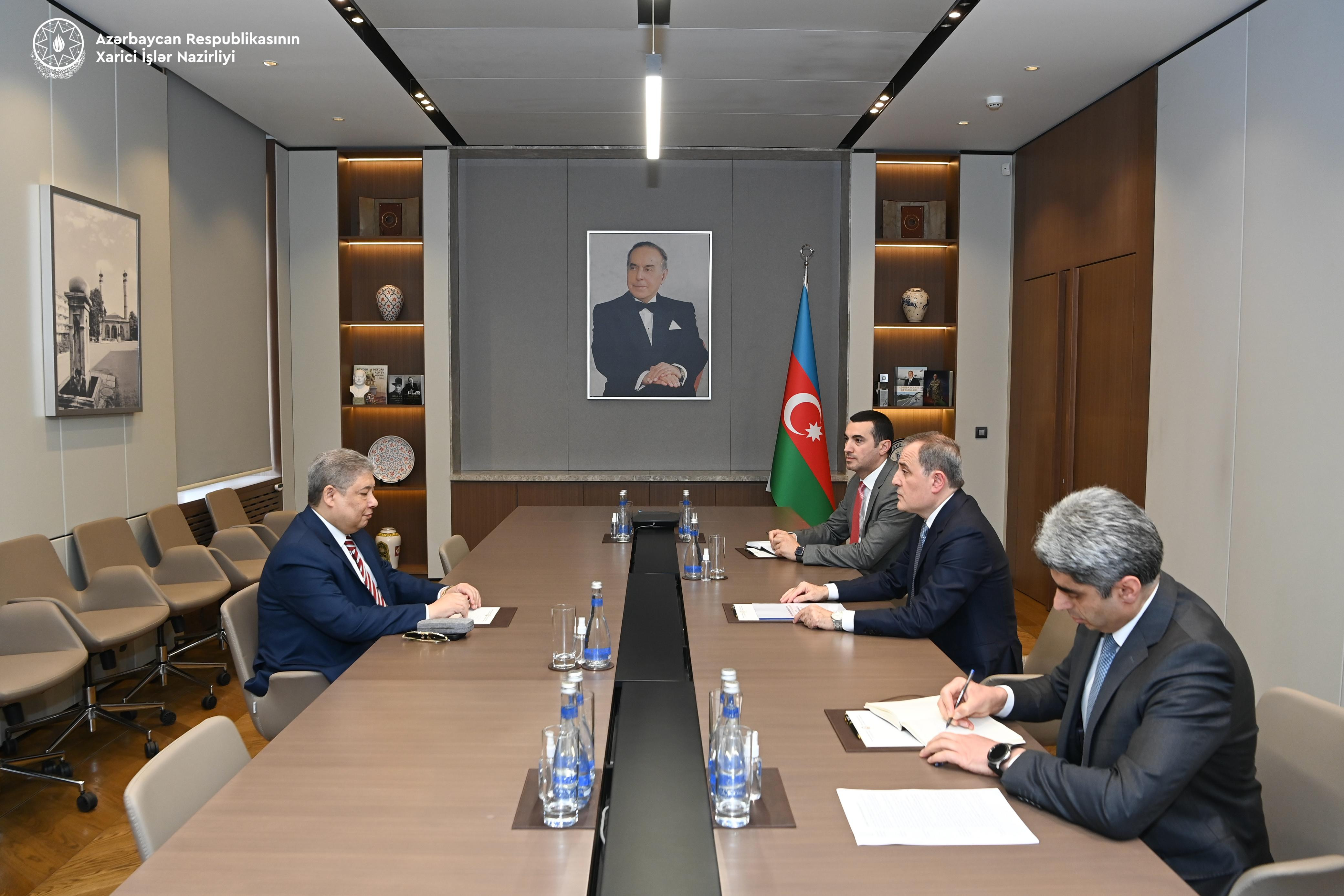 Misir səfirinin diplomatik fəaliyyəti başa çatıb