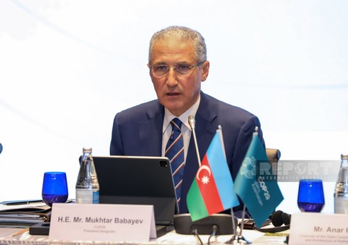 Muxtar Babayev: "Tikinti sektorunun emissiyalarda payı 21 % təşkil edir"