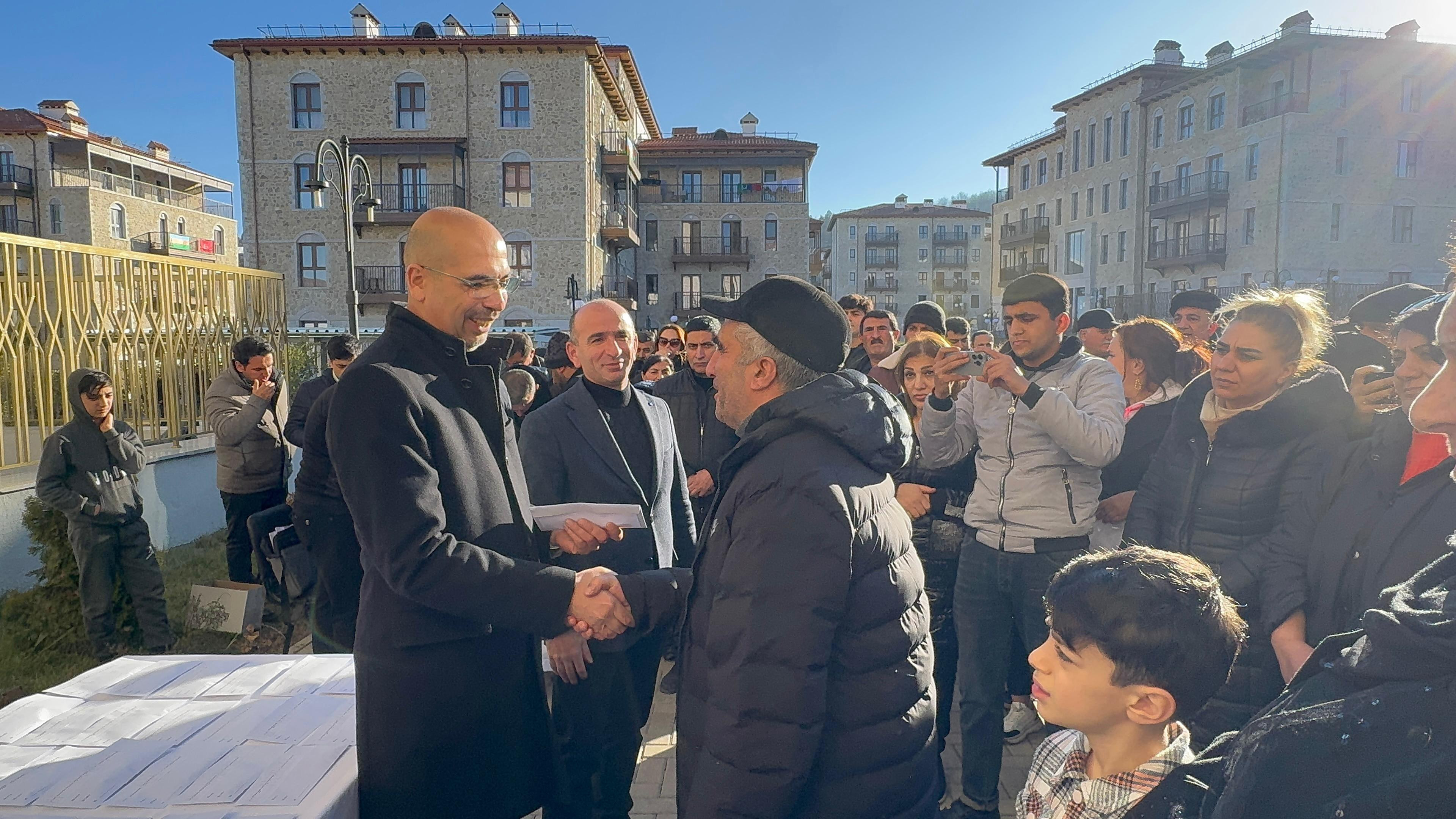 Növbəti köç karvanı Şuşa şəhərinə çatıb - YENİLƏNİB - FOTO