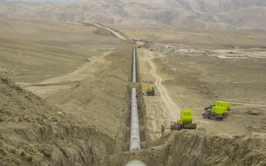 Oğuz-Qəbələ su kəmərində təmir